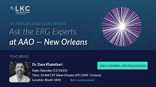 Beyond Structure: ERG & General Ophthalmology w/ Dr. Dara Khalatbari