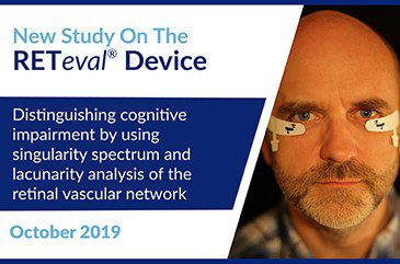 Distinguishing cognitive impairment by using singularity spectrum and lacunarity analysis of the retinal vascular network